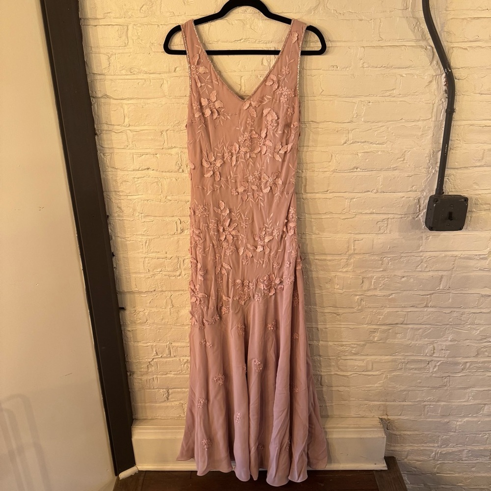 Vintage Carraz Beverly Hills Evening Gown